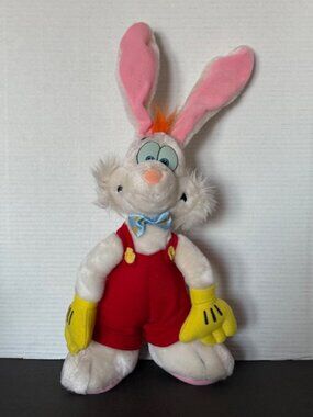 1987 Vintage Disneyland Walt Disney World Who Framed Roger Rabbit Plush Toy